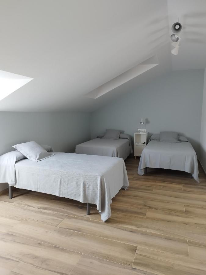 Pension Residencial Platas O Pedrouzo Exteriör bild