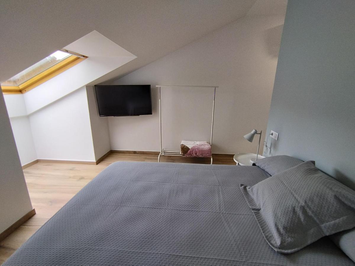 Pension Residencial Platas O Pedrouzo Exteriör bild