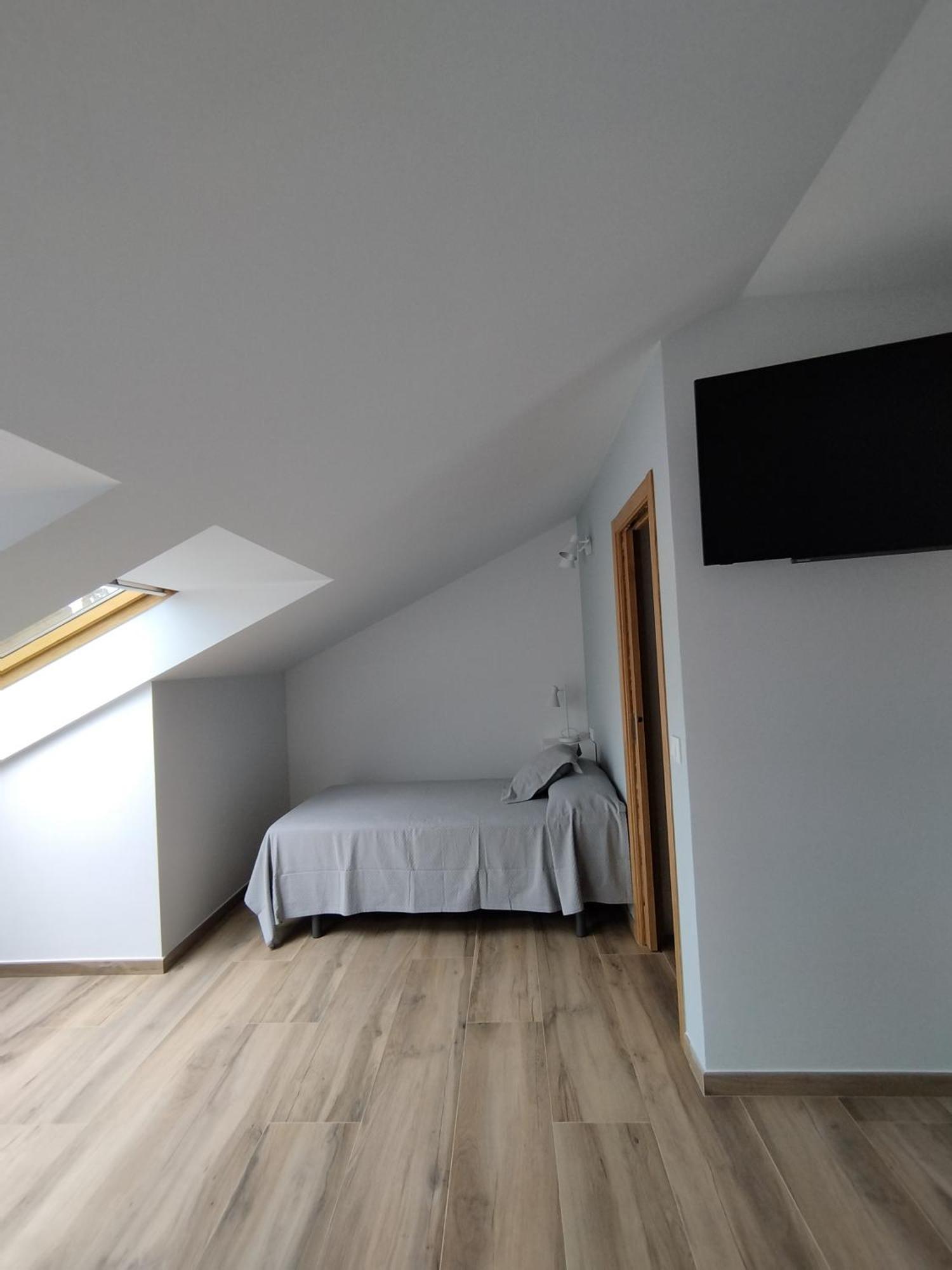 Pension Residencial Platas O Pedrouzo Exteriör bild
