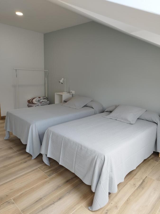 Pension Residencial Platas O Pedrouzo Exteriör bild